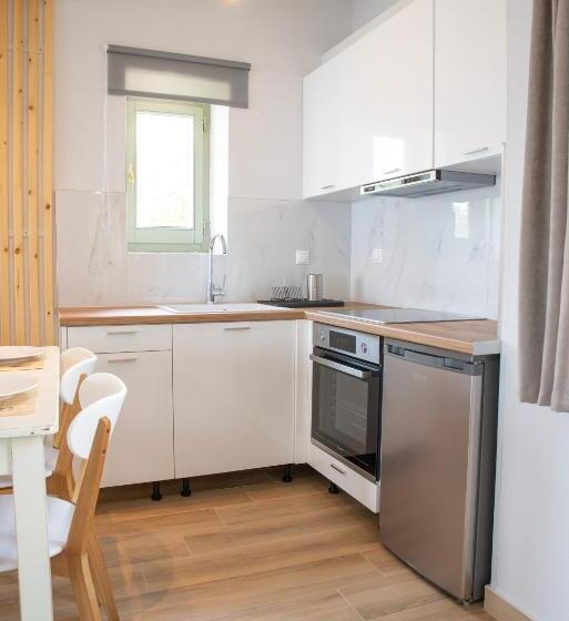 带1个卧室的带海景的公寓, Marabou