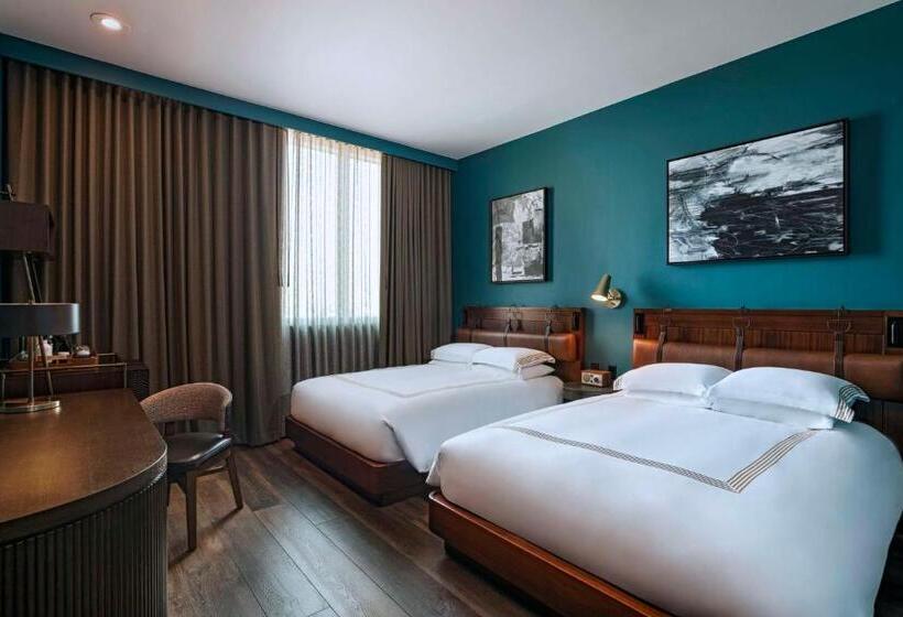 חדר סטנדרט שתי מיטות זוגיות, Thompson San Antonio   Riverwalk, By Hyatt
