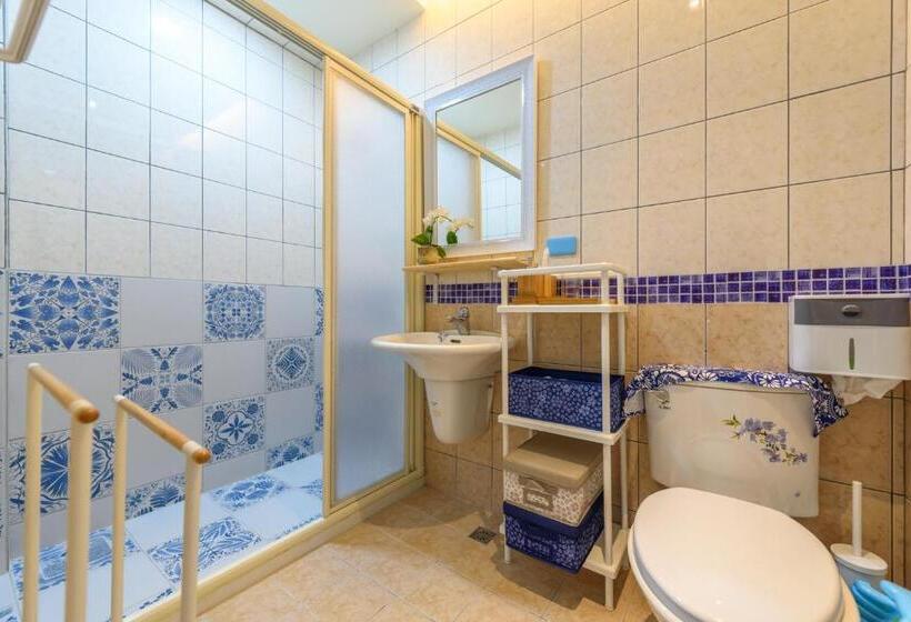 اتاق استاندارد با چشمانداز کوهستان, 山多香青年民宿 Santhosham Hostel