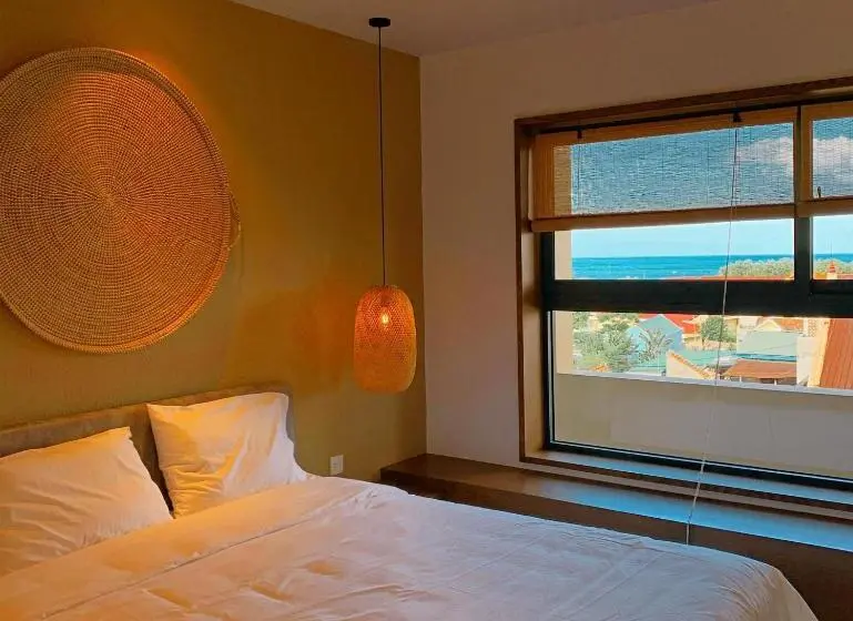 اتاق استاندارد با چشم‌انداز دریا, Cagina Boutique Hostel