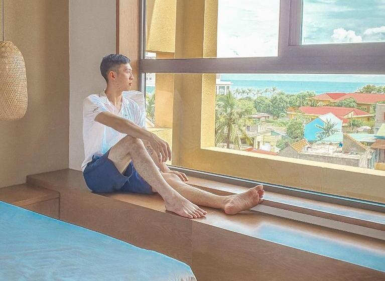 اتاق استاندارد با چشمانداز دریا, Cagina Boutique Hostel