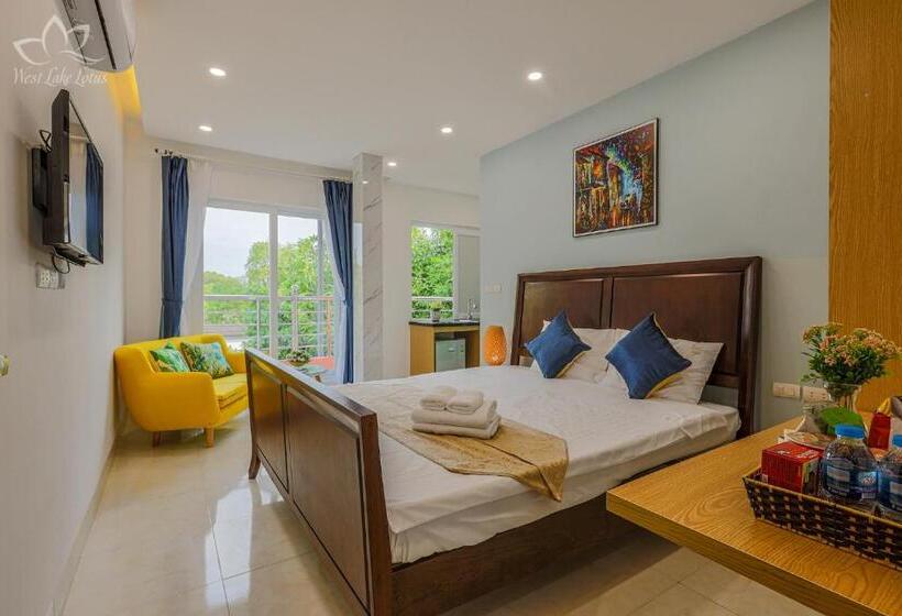 اتاق لوکس, The Lakeview  West Lake Lotus Apartments