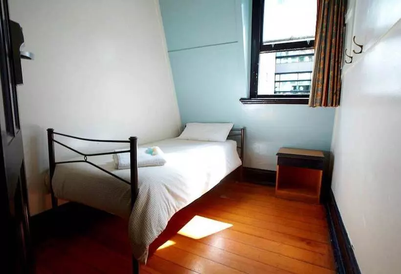 バスルーム共有のシングルスタンダード, All Nations Brisbane   Hostel