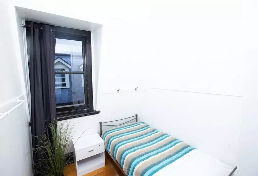 バスルーム共有のシングルスタンダード, All Nations Brisbane   Hostel