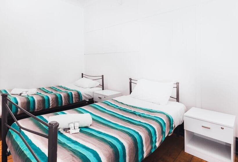스탠다드 룸 공동 욕실, All Nations Brisbane   Hostel