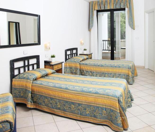 家庭房带园景, Parco Dei Principi