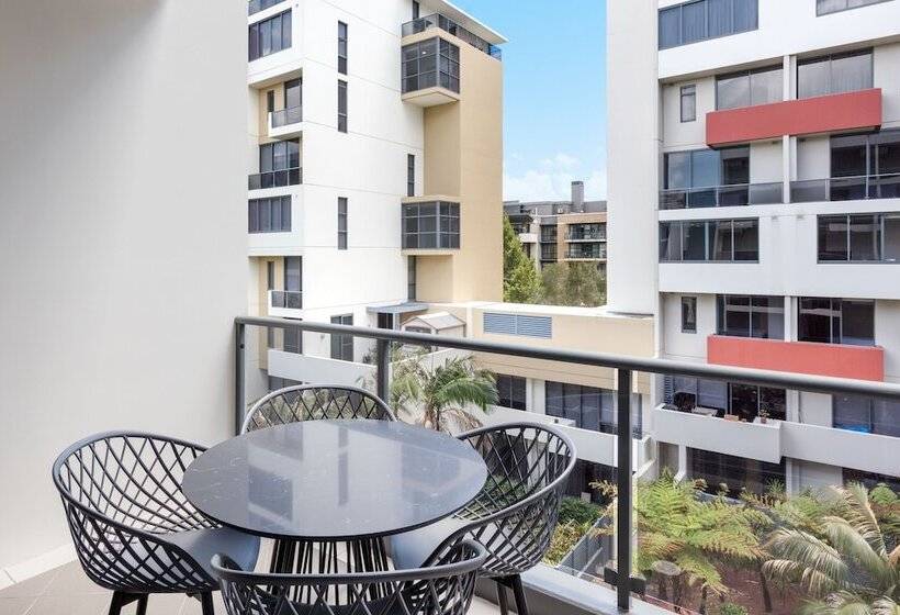 סוויטת 2 חדרי שינה, Meriton Suites Waterloo