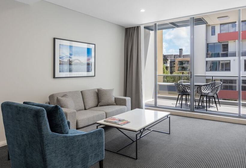 סוויטת 2 חדרי שינה, Meriton Suites Waterloo