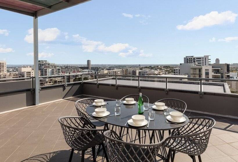 סוויטת 3 חדרי שינה, Meriton Suites Waterloo