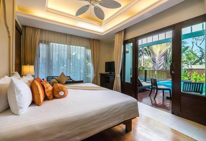 ویلای یک اتاق خوابه با استخر شنا, Ravindra Beach Resort & Spa   Sha Extra Plus