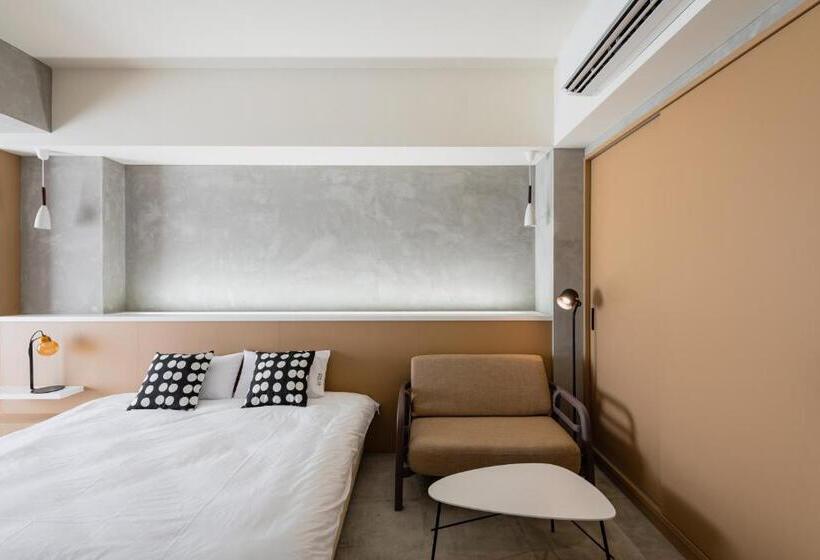 اتاق لوکس با بالکن, Ren House大仁哥文旅