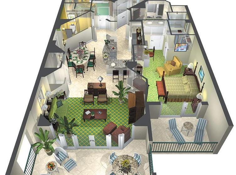 سوئیت 2 خوابه, Great Bay Condominiums At Ritzcarlton Club, St. Thomas