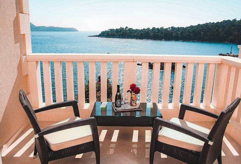 غرفة قياسية مطلّة علي البحر مزوَّدة بشُرفة, Bozica Dubrovnik Islands
