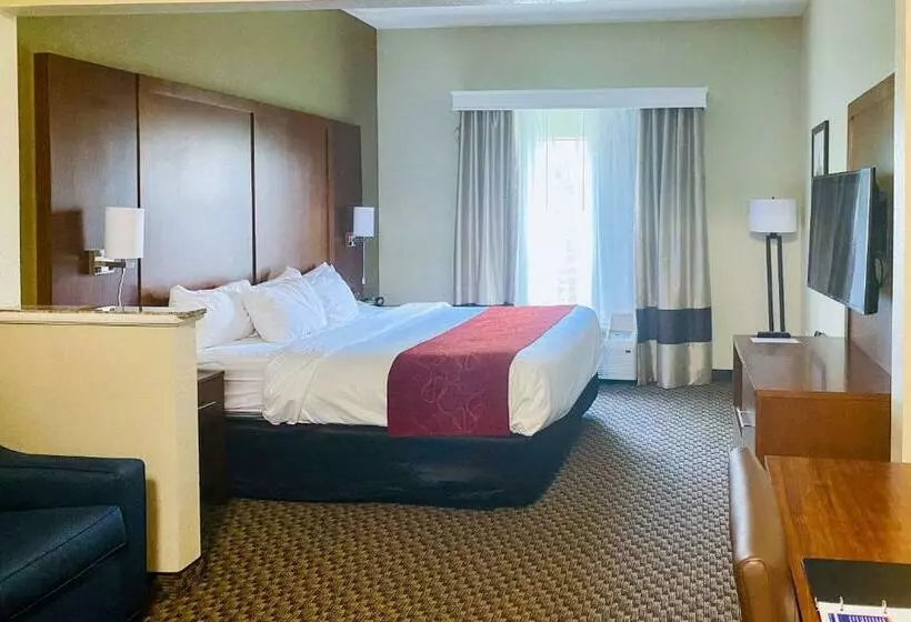 キングサイズベッドのスイートルーム, Comfort Suites Jefferson City