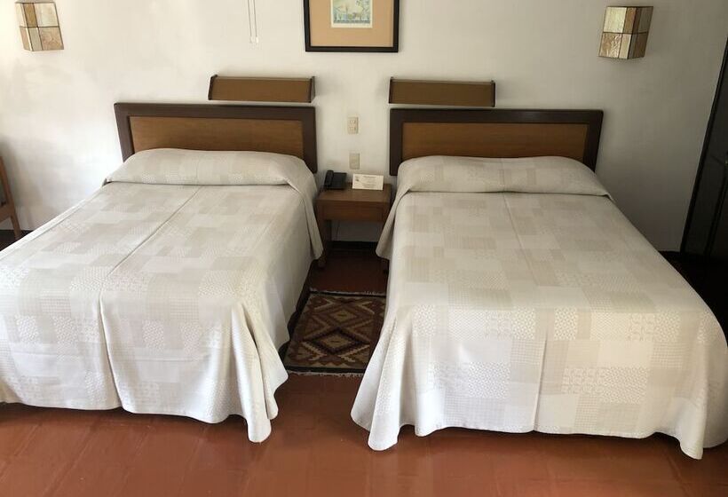 스탠다드 룸 더블 침대 2개, Ilebal Cuernavaca Centro Lugar Con Encanto!