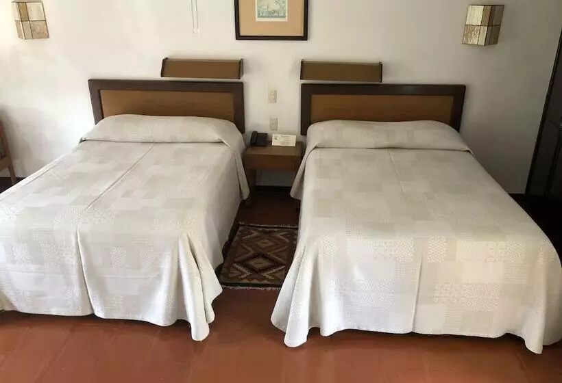 اتاق استاندارد با 2 تخت دوبل, Ilebal Cuernavaca Centro Lugar Con Encanto!