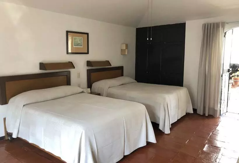 اتاق استاندارد با 2 تخت دوبل, Ilebal Cuernavaca Centro Lugar Con Encanto!