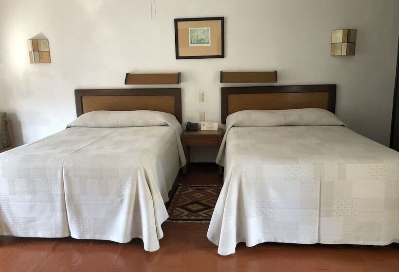 스탠다드 룸 더블 침대 2개, Ilebal Cuernavaca Centro Lugar Con Encanto!