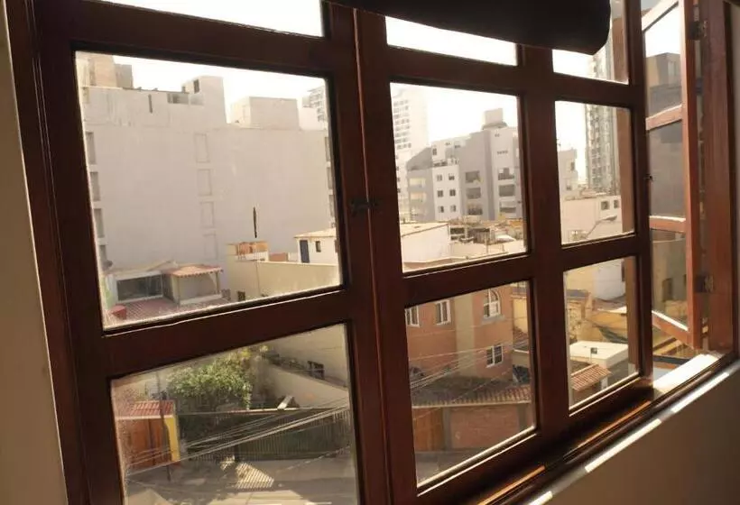 اتاق استاندارد با چشمانداز, Inkawasi Miraflores Hostel