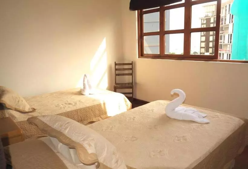 اتاق استاندارد با چشمانداز, Inkawasi Miraflores Hostel