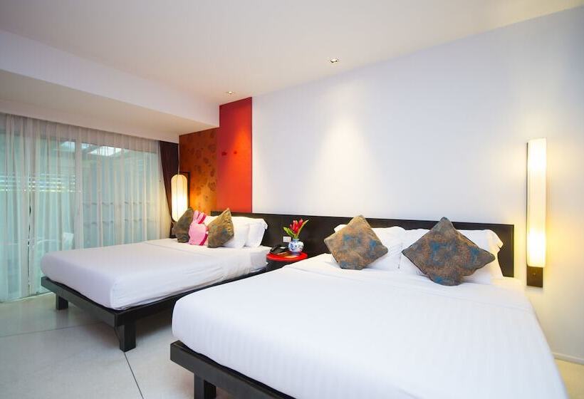 غرفة سوبيريور عائلية, Red Ginger Chic Resort   Sha Extra Plus