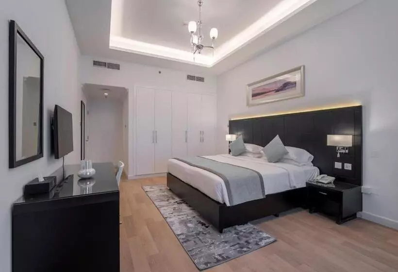 آپارتمان 1 خوابه پریمیوم با بالکن, Rose Garden Hotel Apartments   Al Barsha, Near Metro Station