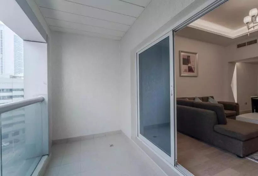 آپارتمان 1 خوابه پریمیوم با بالکن, Rose Garden Hotel Apartments   Al Barsha, Near Metro Station