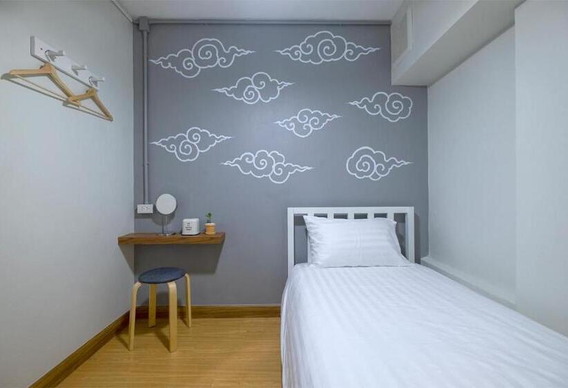 غرفة قياسية فردية حمام مشترك, Bedfriends Poshtel