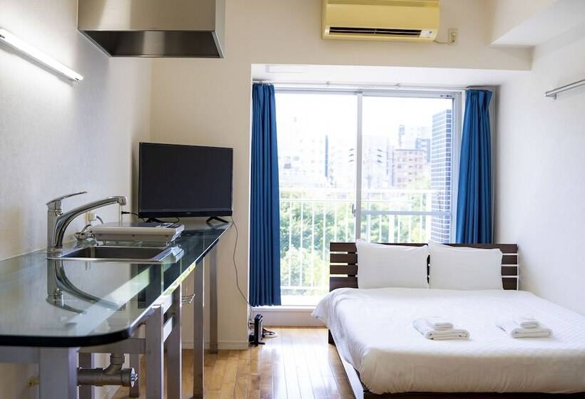 شقة غرفة واحدة, Spresso Namba Parks Street