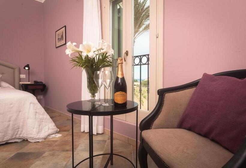 סוויטה נוף לים, Agriturismo Baglio Donnafranca Wine Resort