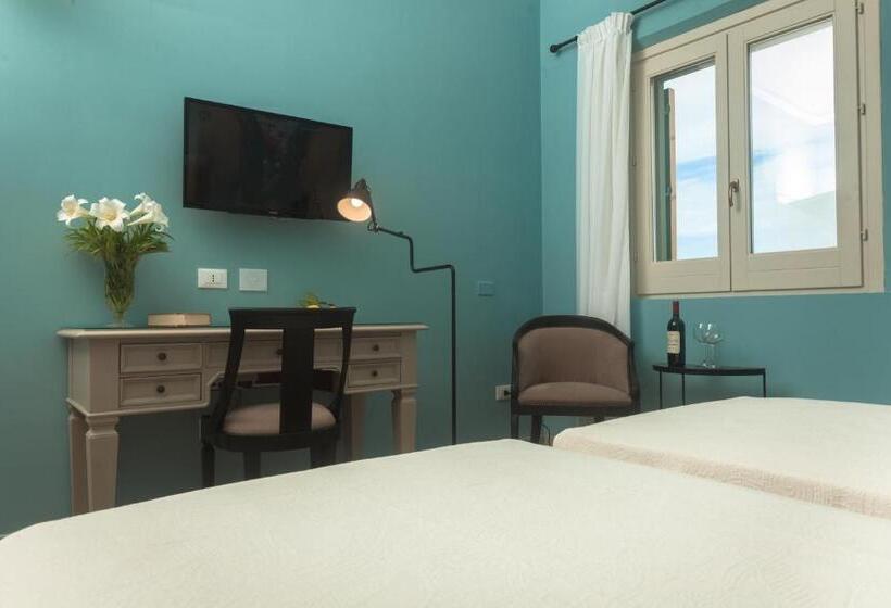 חדר דלוקס נוף לים, Agriturismo Baglio Donnafranca Wine Resort