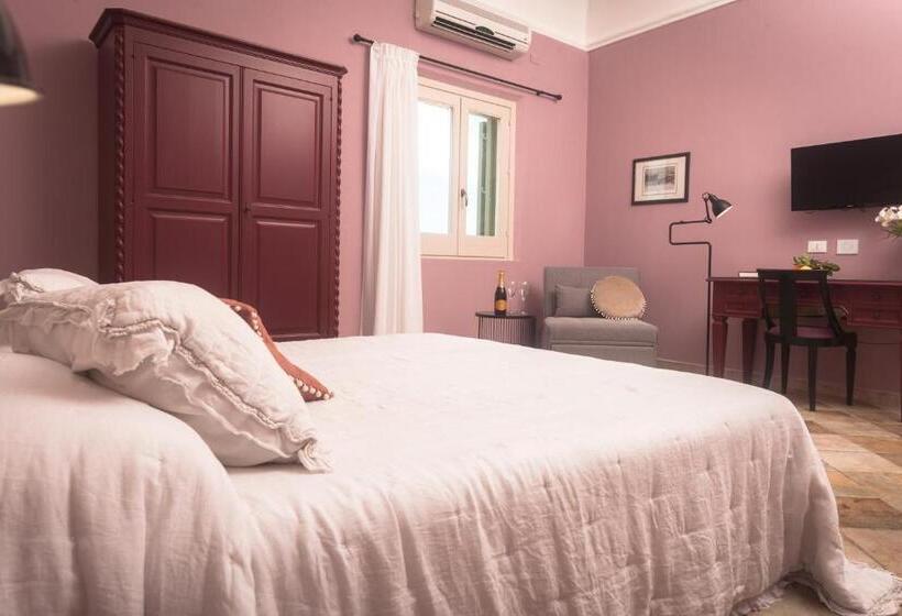 חדר דלוקס נוף לים, Agriturismo Baglio Donnafranca Wine Resort