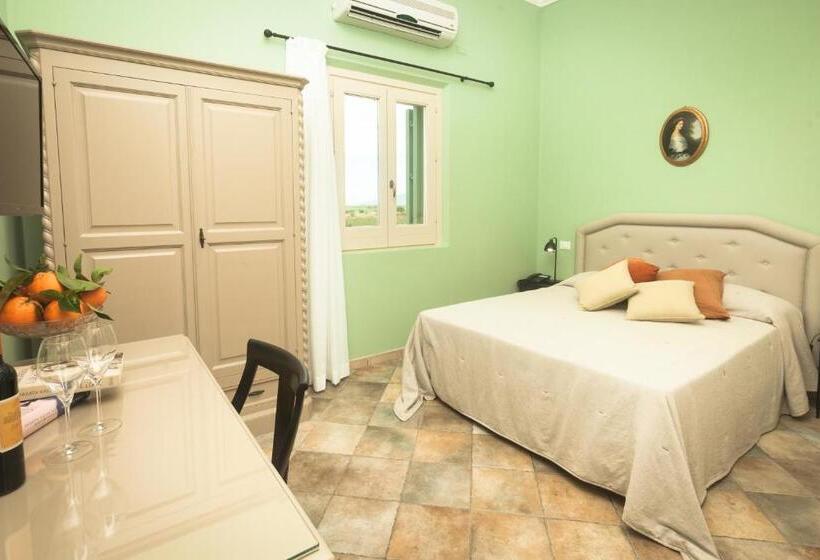 디럭스 룸 바다 전망, Agriturismo Baglio Donnafranca Wine Resort