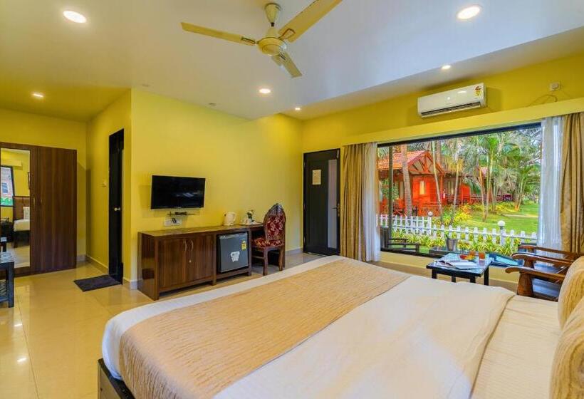 ‫فيلا غرفة نوم واحدة مطلة على الحديقة, La Cabana Beach & Spa, By Ashvem Beach