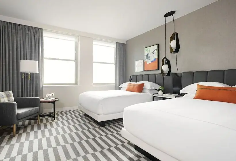 2ダブルベッドのスタンダードルーム, Kimpton Harper Hotel By Ihg