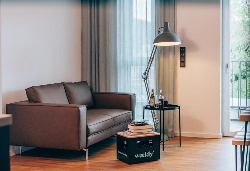 침실 1개 테라스 아파트, Weekly Boardinghouse