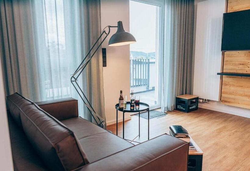 침실 1개 테라스 아파트, Weekly Boardinghouse