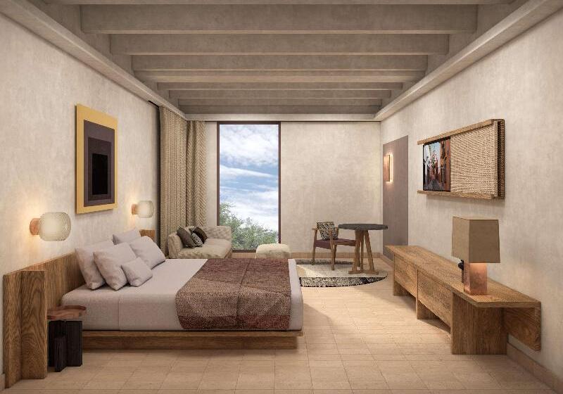 带大床的标准间, Albor San Miguel de Allende, Tapestry Collection by Hilton