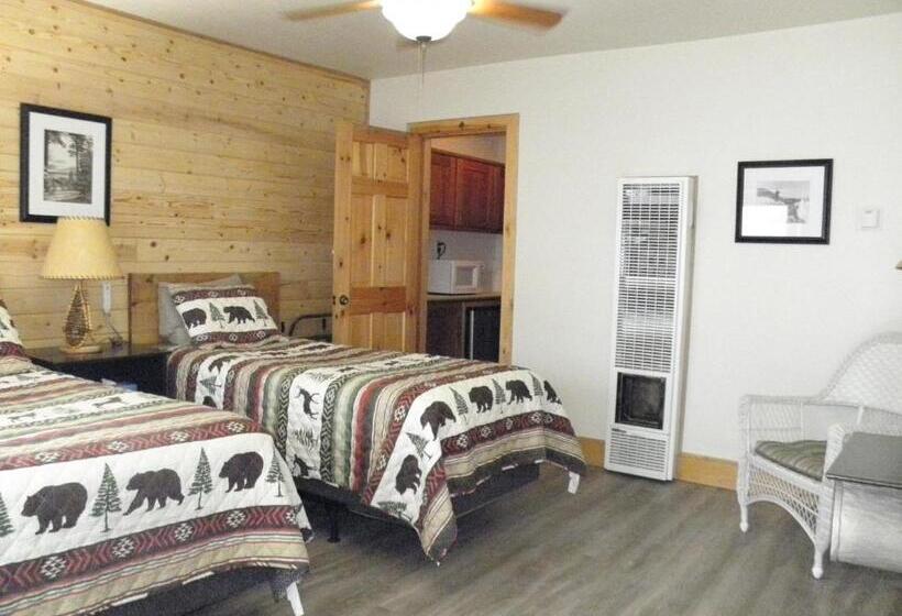 디럭스 스위트 킹 침대, Creekside Lodge