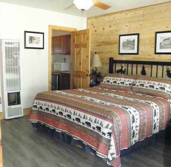 חדר דלוקס עם מיטת קינג, Creekside Lodge