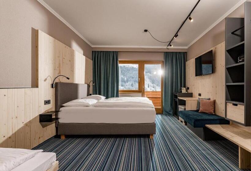 اتاق سوپریور با چشمانداز کوهستان, Ferienalm Panorama