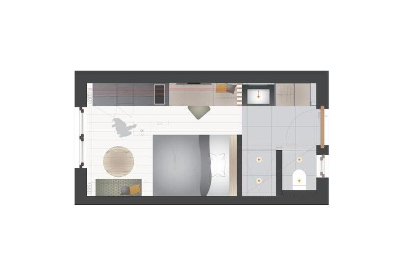 اتاق استاندارد با بالکن, Ferienalm Panorama