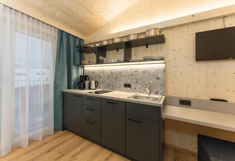 اتاق استاندارد با بالکن, Ferienalm Panorama