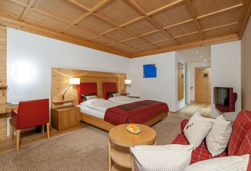 Номер Стандарт Вид на Горы, Aqua Dome 4 Sterne Superior Hotel & Tirol Therme Längenfeld