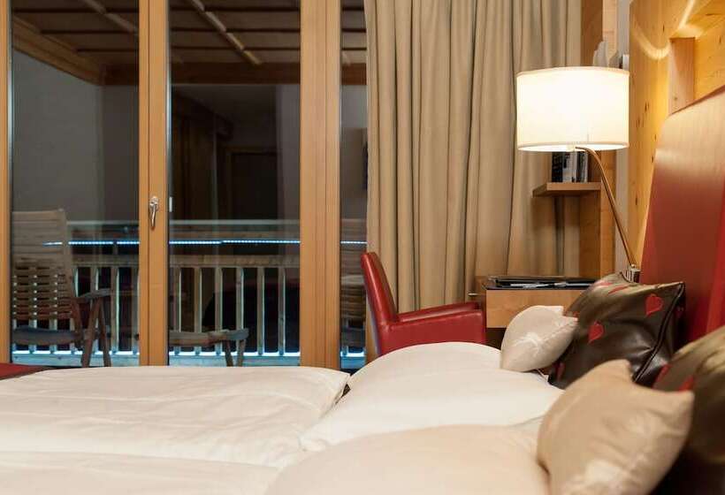 Номер Стандарт Вид на Горы, Aqua Dome 4 Sterne Superior Hotel & Tirol Therme Längenfeld