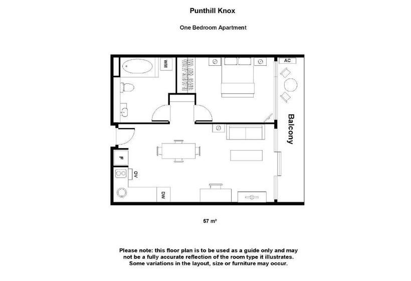 شقة غرفة واحدة, Punthill Knox