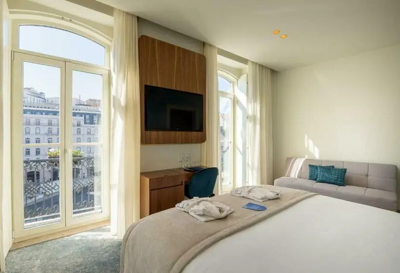 Quarto Deluxe Vista Cidade, Blue Liberdade