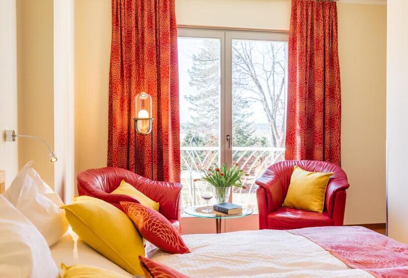 اتاق استاندارد با چشم‌انداز دریاچه, Das Moser   Hotel Garni Am See