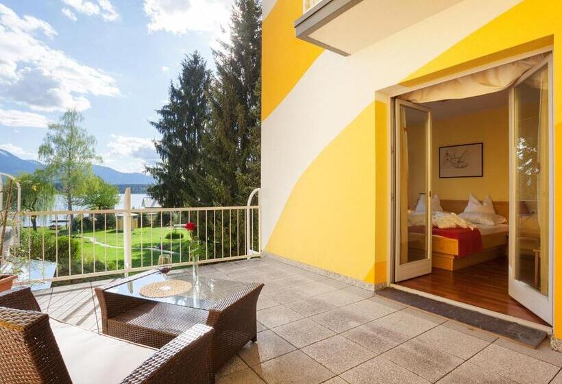 Люкс с Террасой, Das Moser   Hotel Garni Am See