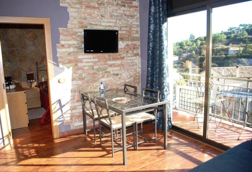 سوئیت با وان آب گرم, El Molí De Pontons Suites Con Jacuzzi Spa